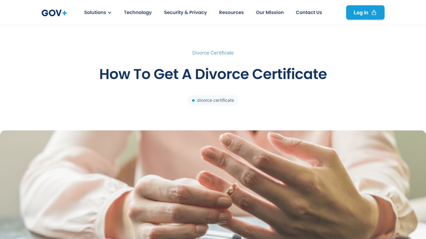 How to get a divorce certificate | GOV+ - govplus.com